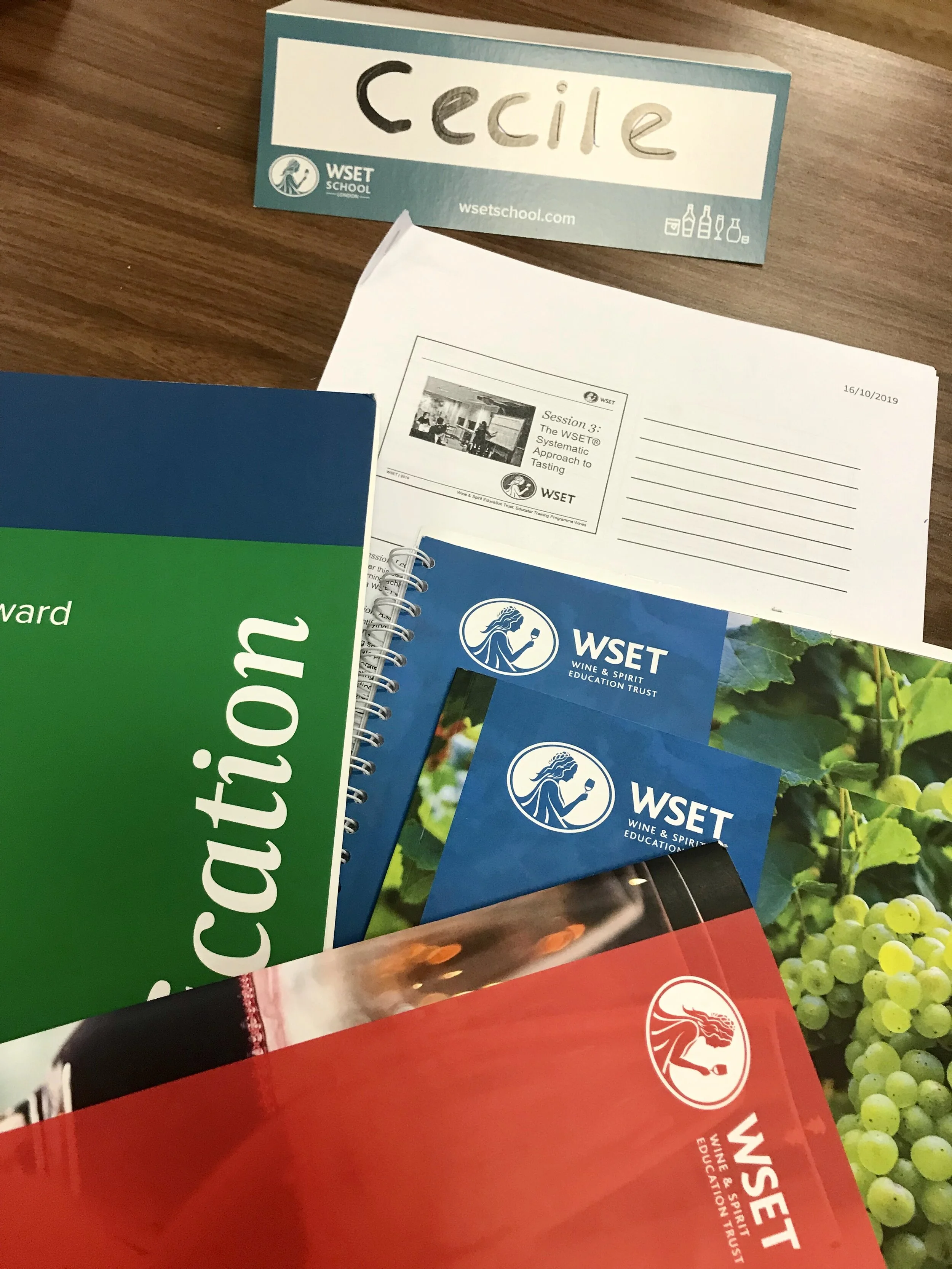 Cecile Certified Educator WSET — cecile.wine